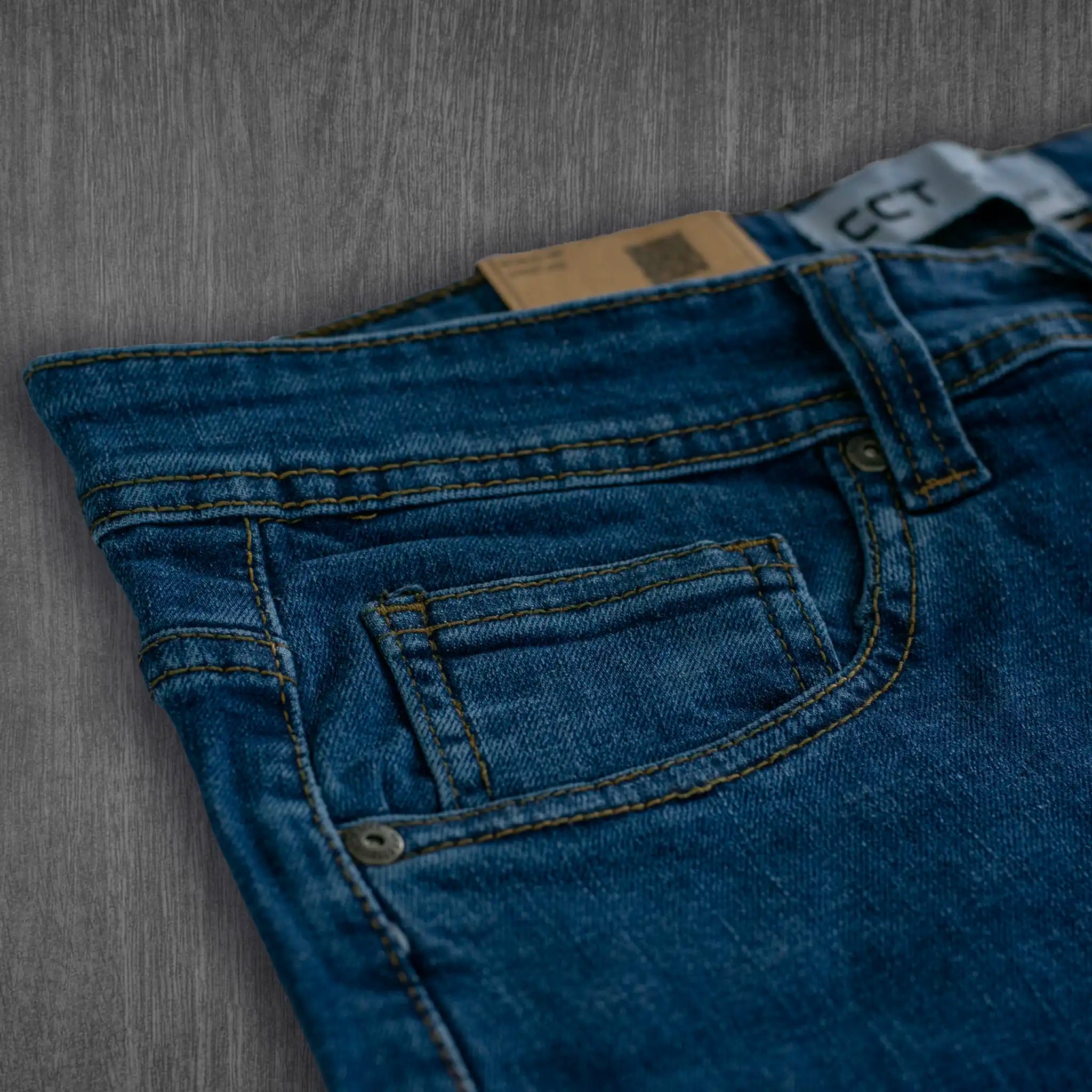 Premium Bryson Skinny Advanced Comfort Denim Jeans - Arctic Wave