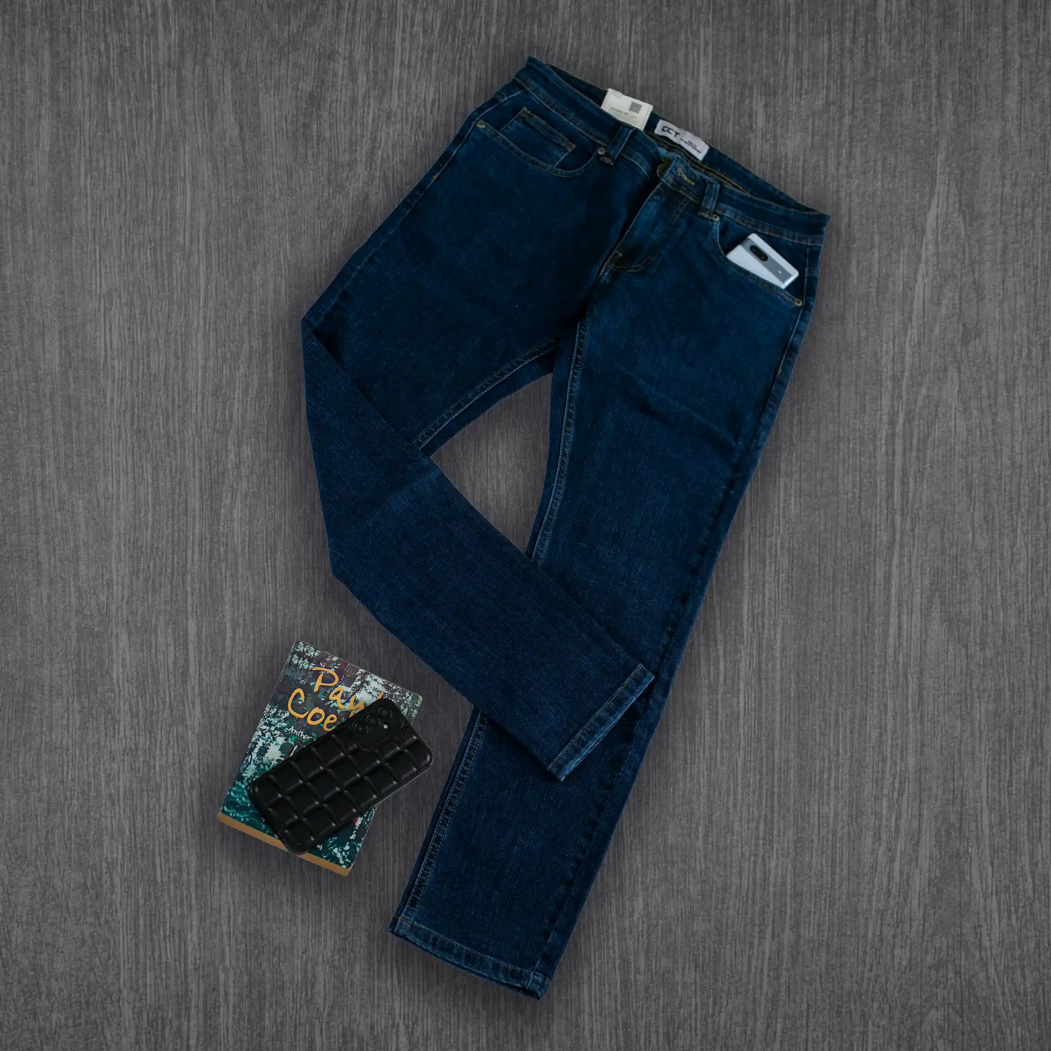 Premium Bryson Skinny Advanced Comfort Denim Jeans - Eclipse Indigo
