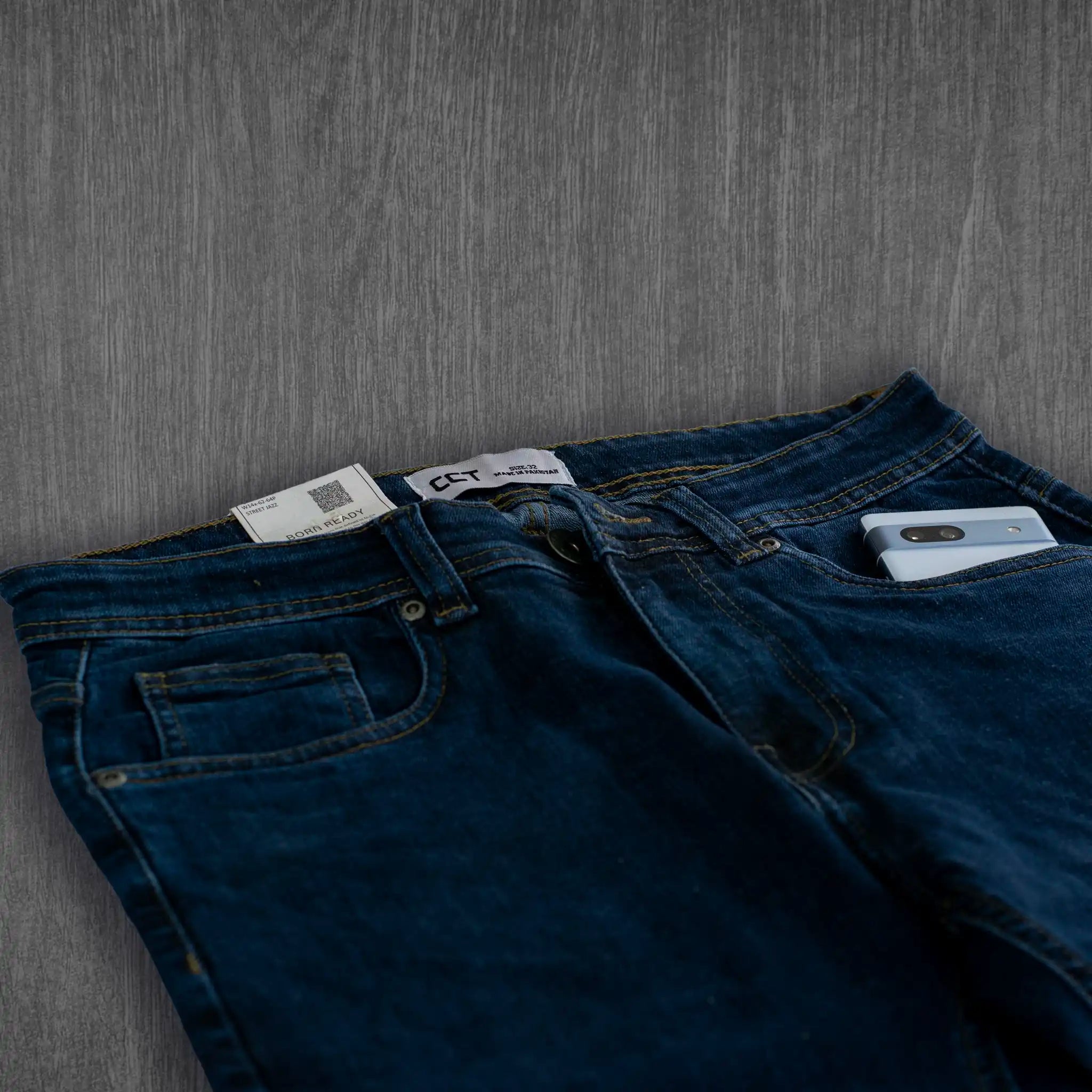 Premium Bryson Skinny Advanced Comfort Denim Jeans - Eclipse Indigo