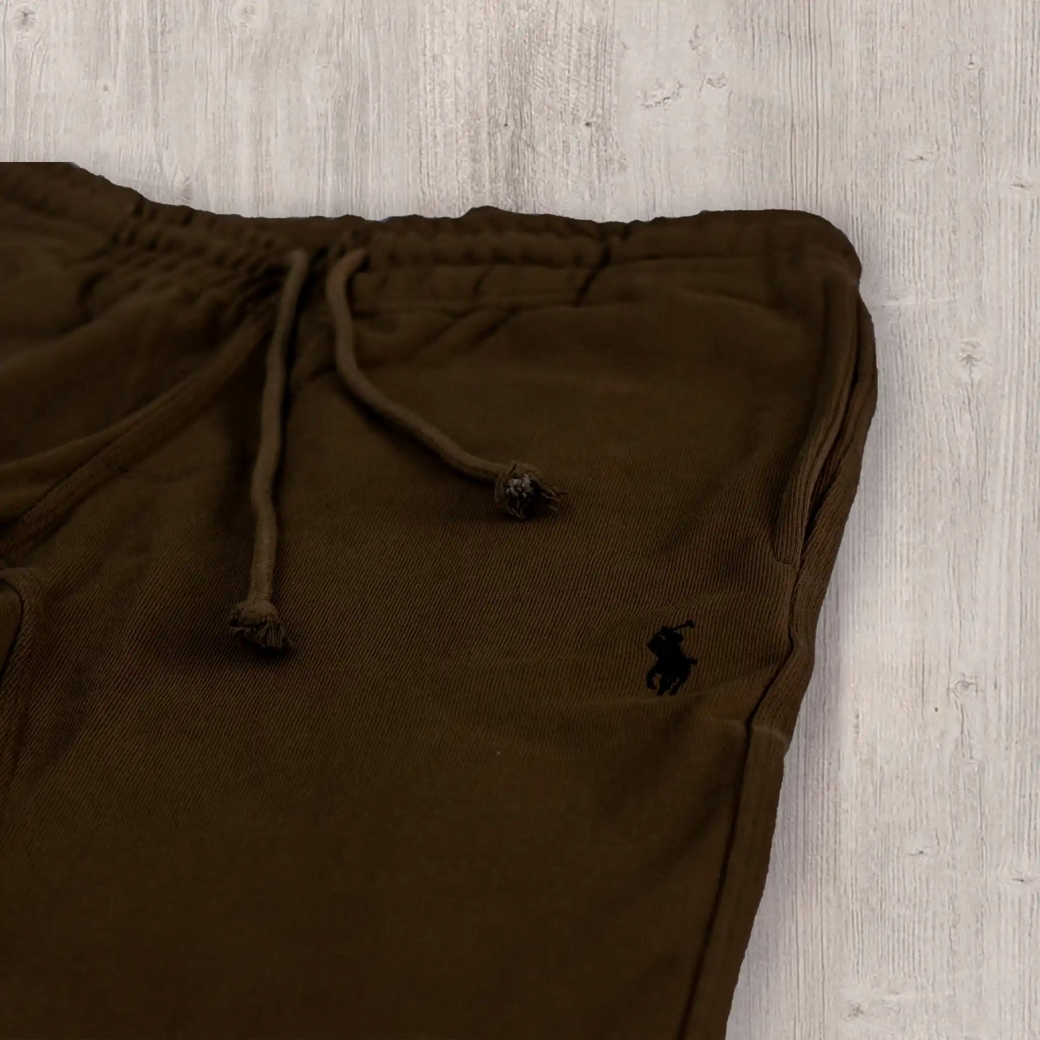 Premium Classic Fit Double-Knit Jogging Bottom - Brown